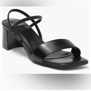 Jeffrey Campbell Adapt Block Heel Slingback Sandals - Size 8